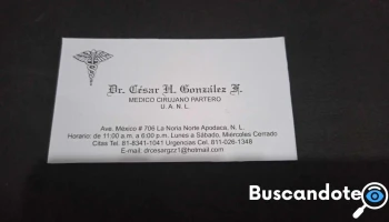 Consultorio Médico Dr. César González - La Noria