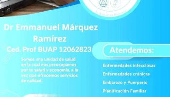 Dr Emmanuel Márquez Ramírez. Centro Medico Cristo Rey - Segunda Secc Teotlalpan