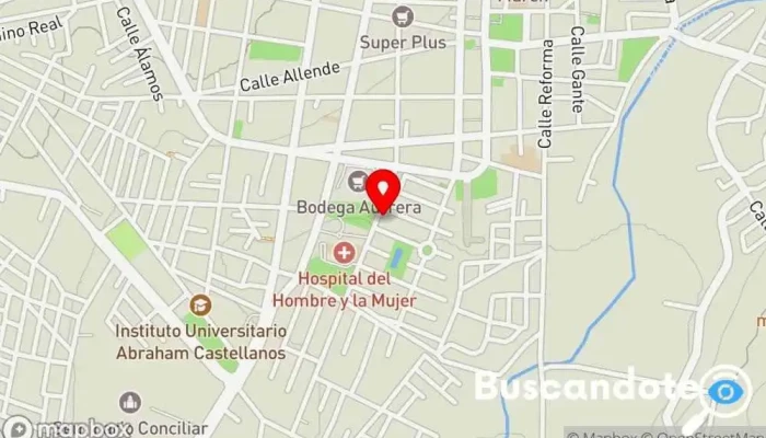 mapa de Centro de Especialidades Jardines del Sur  en Heroica Cdad. de Huajuapan de León