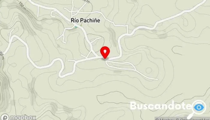 mapa de Centro de salud Hospital en Río Pachiñe
