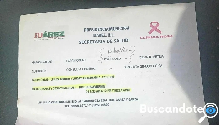 Clinica Rosa De Juarez - Joaquín Garza Y Garza
