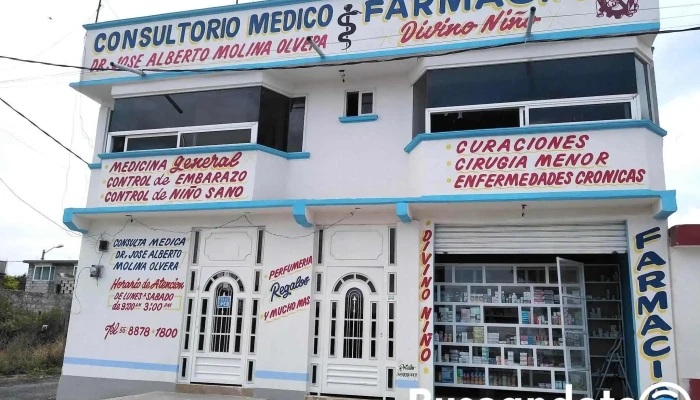 Consultorio médico Dr. José Alberto Molina Olvera - Nueva Santa Rosa - Granjas Arenal