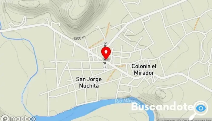 mapa de Consultorio Médico Particular Médico en San Jorge Nuchita
