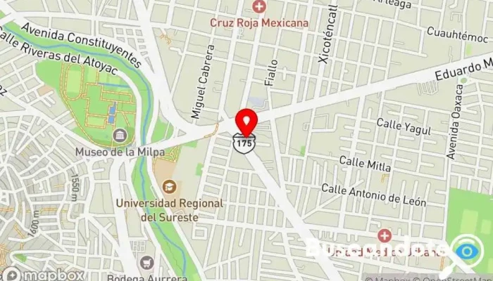mapa de Consultorios Medicos Y Clinica Hospital en Centro