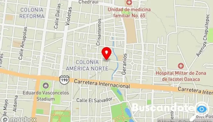 mapa de Dr Romeo Cid Contreras Ginecología y obstetricia Ginecólogo en Santa Lucía del Camino