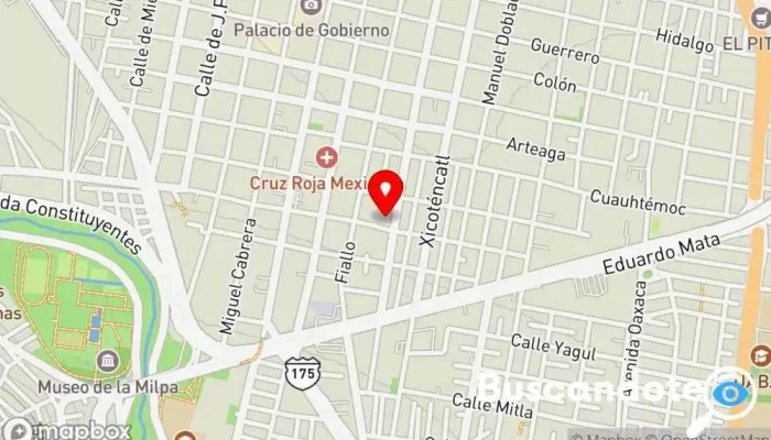 mapa de Dra. Jessica Jarumi Martínez Uroginecóloga Oaxaca Ginecólogo, Urólogo en Oaxaca de Juárez