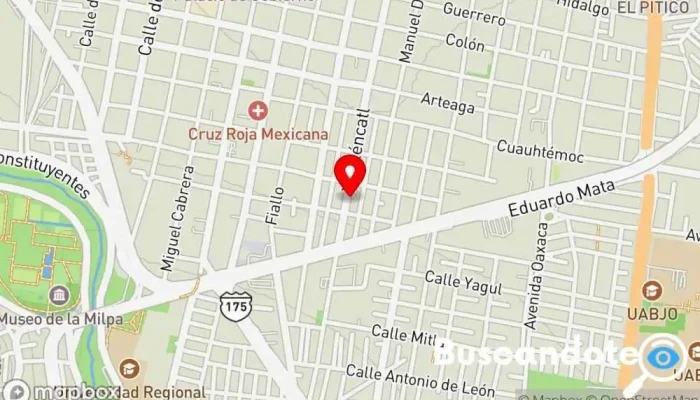 mapa de Ginecologo Dr Romeo Cid Contreras Ginecólogo en Oaxaca de Juárez