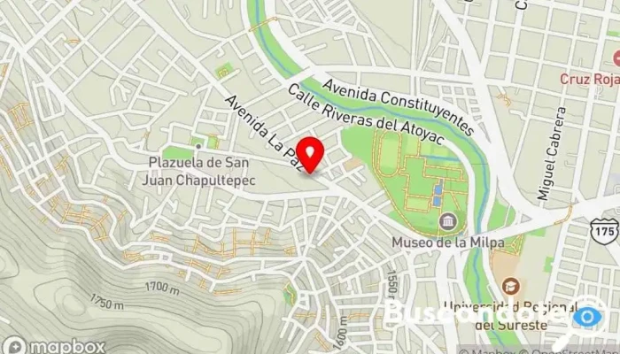 mapa de Hospital San Juanito Hospital especializado en Oaxaca de Juárez