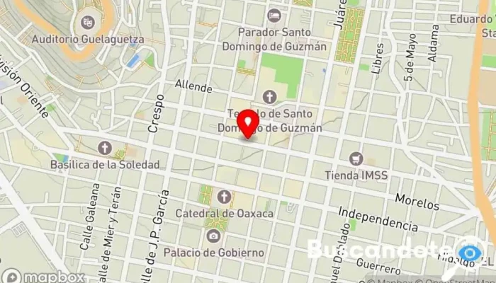 mapa de Orientacion Medica Gratuita Clínica ambulatoria en Oaxaca de Juárez