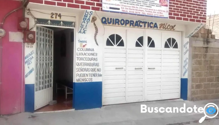 Quiropráctica Nicol - San Martin Azcatepec