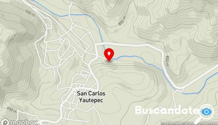 mapa de San Carlos Yautepec Clínica ambulatoria en San Carlos Yautepec